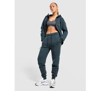 Pantalon de survêtement taille mi-haute Nike Tech Fleece pour femme Seaweed/Noir XS (FR 34-36)