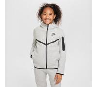 Nike Sweat à capuche zippé Tech Fleece Primaire-collège Gris 122-128 cm