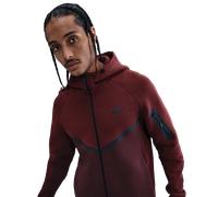 Veste à zip en Fleece Windrunner Nike Tech pour homme Dark Team Red/Burgundy Crush/Noir XL