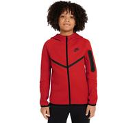 Nike Tech Fleece Veste Capuche Jr Rouge/Noir 137-147