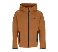 Nike - Tech Fleece Zip Sweat à capuche Lt British Tan/Black - Homme - Sweatshirts et sweats à capuche - Brun - Taille: XS
