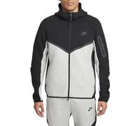 Nike Tech HV0949-011 Sweat à capuche zippé pour homme Noir/gris foncé chiné/noir, Noir/gris foncé chiné/noir, X-Large