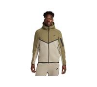 Nike Felpa da Uomo con Cappuccio e Zip Tech Fleece Verde HV0949-222 XL
