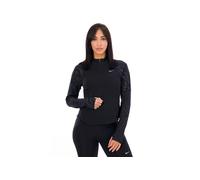 Nike Haut de running Tempo Flash Dri-FIT demi-zip Noir/argent réfléchissant XS
