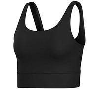 Nike_The Yoga Luxe Crop Tank Femme, Noir (Black/Dk Smoke Grey)_S