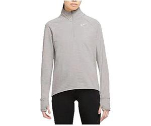 Nike Therma-FIT Haut de Course avec Demi-Fermeture éclair pour Femme, lt Iron Ore/Reflective Argent, XS