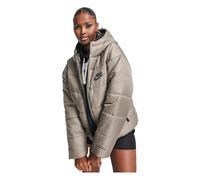 Nike - Therma-FIT Repel Synthetic-Fill Hooded Jacket - Femme - Sport - Gris - Taille: 42 FR