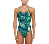 Nike Tie Back Swimsuit Womens BiCoastal 10 (S) Female