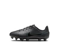 NIKE Tiempo Legend 10 Academy FG JR Sneaker, Black Black Deep Jungle, 36.5 EU
