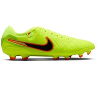 Chaussure de foot basse à crampons pour terrain sec Nike Tiempo Legend 10 Pro Volt/Noir 46