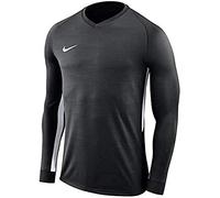 Nike Tiempo Premier Pull À Manches Longues Homme, Noir/Blanc/Blanc, 2XL