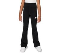 Nike Tights G NSW Clssc HR Flare Tght Lbr, Black/White, FZ5585-010, XL