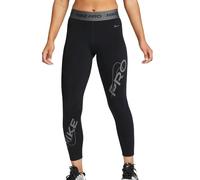 Nike Tights W NP DF Mr Grx 7/8 Tght, Black/Iron Grey, FB5488-010, XS
