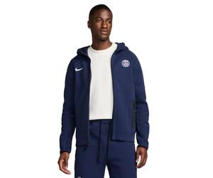 Nike Top PSG Mnk Tchflc Fzwr HDY Esn, Midnight Navy/White, FZ7224-410, S