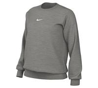 Nike Top W NSW Phnx FLC Os Crew, DK Grey Heather/Sail, DQ5733-063, L