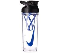 Nike TR HyperCharge Shaker Bottle Gourde pour adulte Transparent/noir/Game Royal/Game Royal, 709 ml