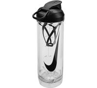Nike TR Recharge Shaker Bottle 2.0 24oz 709 ml Shaker Gourde Shaker Protéines Fitness Training Transparent/Black/Black
