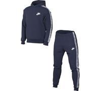 Nike Tracksuit M Nk Club Flc Gx Hd Trk Suit, Midnight Navy/White, FB7296-410, L