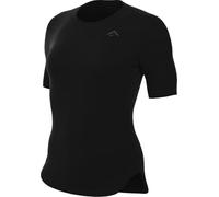 Nike Trail Dri-Fit UV HJ2242-010 Haut de Course à Manches Courtes pour Femme Noir/Noir Taille M