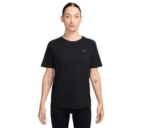 Nike - Women's Trail Dri-Fit UV Running Shirt - T-shirt de running - S - black / black