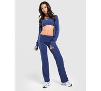 Nike Training One Fold Over Flared Leggings - Bleu S