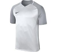 Nike Trophy III SS Maillot Homme, Blanc/Wolf Grey/Wolf Grey/Noir, FR : M (Taille Fabricant : M)