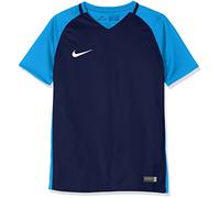 Nike Trophy III Youth SS Maillot Enfant Midnight Navy/Lt Photo Blue/Lt Photo Blue/Blanc FR : S (Taille Fabricant : S)