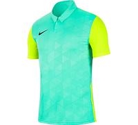 Nike Trophy IV Jersey SS Maillot Homme, Hyper Turq/Volt/(Black), FR : L (Taille Fabricant : L)