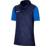 Nike Trophy IV Jersey SS Maillot Mixte Enfant, Midnight Navy/Photo Blue/(White), FR : S (Taille Fabricant : S)