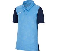 Nike Trophy IV Jersey SS Maillot Mixte Enfant, University Blue/Midnight Navy/(White), FR (Taille Fabricant : XL)