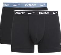 Nike Trunk 2PK sous-vêtements, Black-Smokey Blue WB/Black, XS Homme