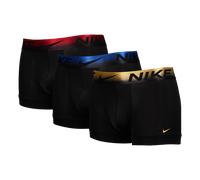 Nike Trunk 3 Pack Unisexe - Sous-vêtements, Noir - Taille 38 - 42 Black 38 - 42