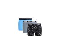 Nike Boxer Trunk Dry Fit noir, gris, bleu – 3 paires – Taille S