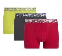 Boxer Nike Trunk rouge gris vert citron 3 unités - L