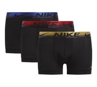 Nike Trunk 3pk sous-vêtement, Blk-uni Red WB/H Ryl WB/GLD Met WB, L Homme