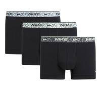 Nike Trunk 3PK sous-vêtements, Blk-GLAC BL/BRLY VLT/SEQ MRBL WB, S Homme