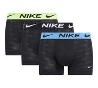Nike Trunk 3PK sous-vêtements, Blk LG MSH PNT-Uni BL/VLT/Blk WB, XL Homme