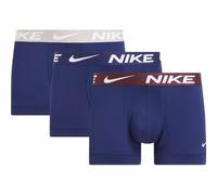 Nike Trunk 3PK sous-vêtements, BV-CLEGE Grey/Blue Void/Bur Crush, L Homme