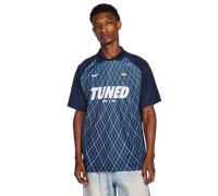 Nike Tuned Homme - T-Shirts, Bleu - Taille M - Poly Jersey Blue M