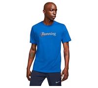 Nike U NK DF Tee HBR T-Shirt, Game Royal/Black, XL Mens