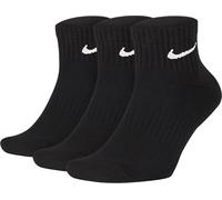 Nike U NK EVERYDAY CUSH ANKLE 3PR Chaussettes S Noir