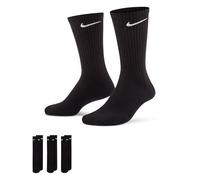 Nike Everyday Cushion Crew Chaussettes De Sport Pack De 3-Noir, Taille 46-50