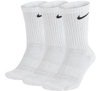 Nike U NK EVERYDAY CUSH CREW 3PR Chaussettes L Blanc
