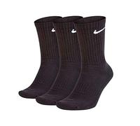 Nike Unisex Everyday Cushioned Training Crew Socks (3 Pairs) noir