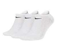 Nike Chaussettes invisibles Nk Ltwt Ns 3PR-Value – 3 paires Blanc 46-50 Mixte