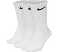 Nike U Nk Everyday Ltwt Crew 3Pr White/Black M