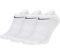 Chaussettes x3 nike everyday lightweight no show blanc unisex