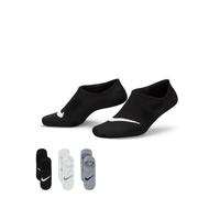 Nike U NK Everyday Plus LTWT Footie Chaussettes, Multicolore, XL Mixte