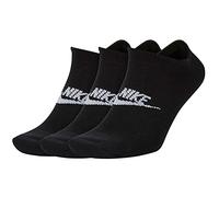 Nike U NK Nsw Everyday Essential NS 3PR Chaussettes Black/(White) FR: S (Taille Fabricant: S)