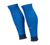Nike U NK Strike SLV-Équipe Wc22 Jambières, Bleu Roi/Bleu Nuit/Blanc, 10.5 Mixte